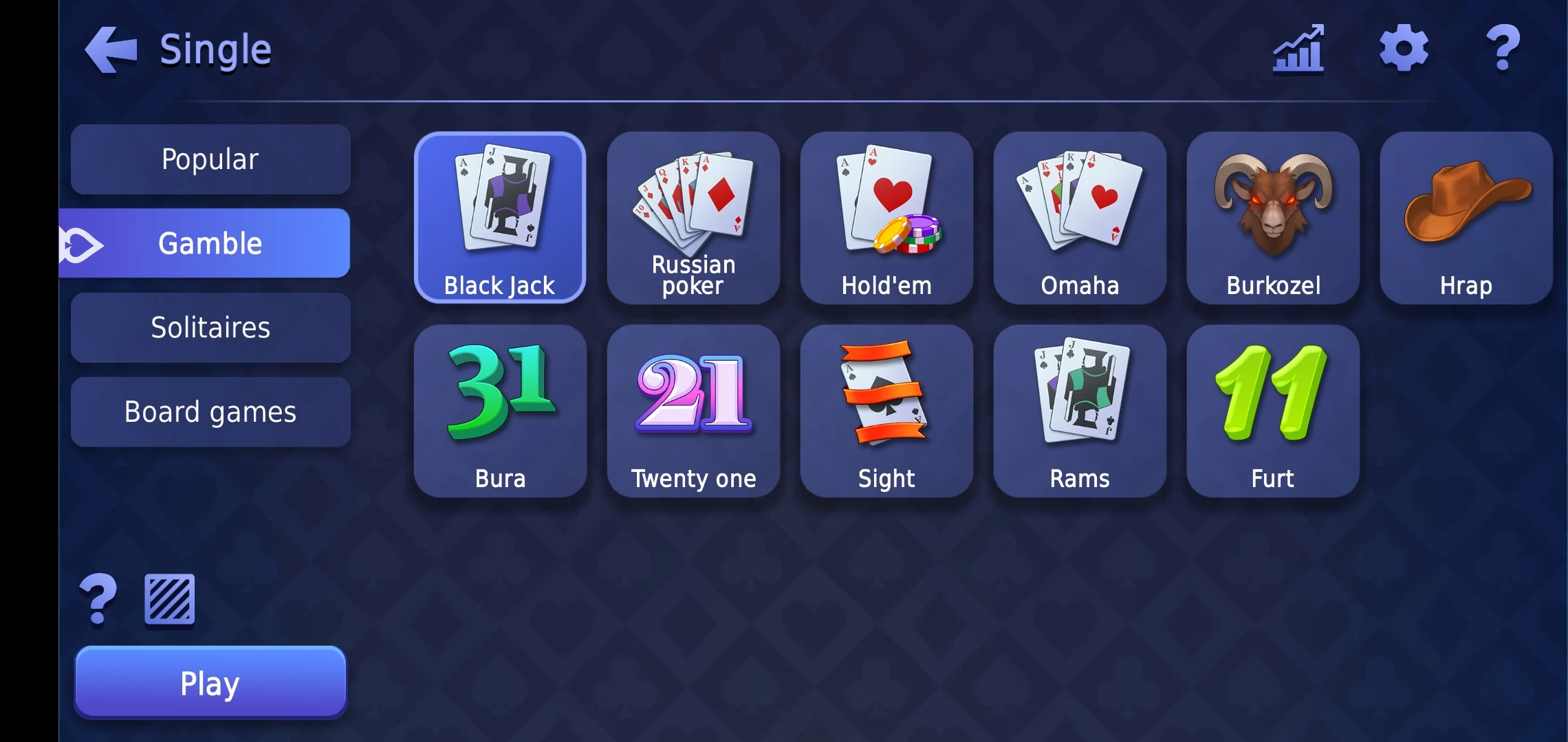 Board and сard games: durak screenshot