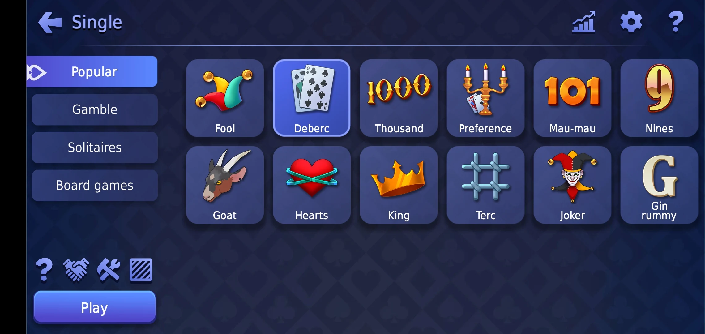 Board and сard games: durak screenshot